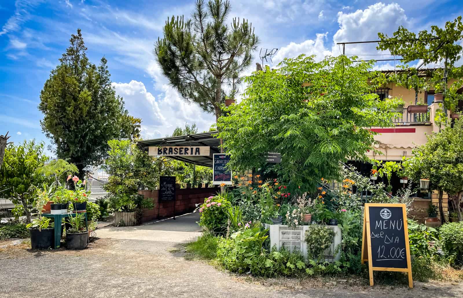 die Braseria ist ein kleines Paradies