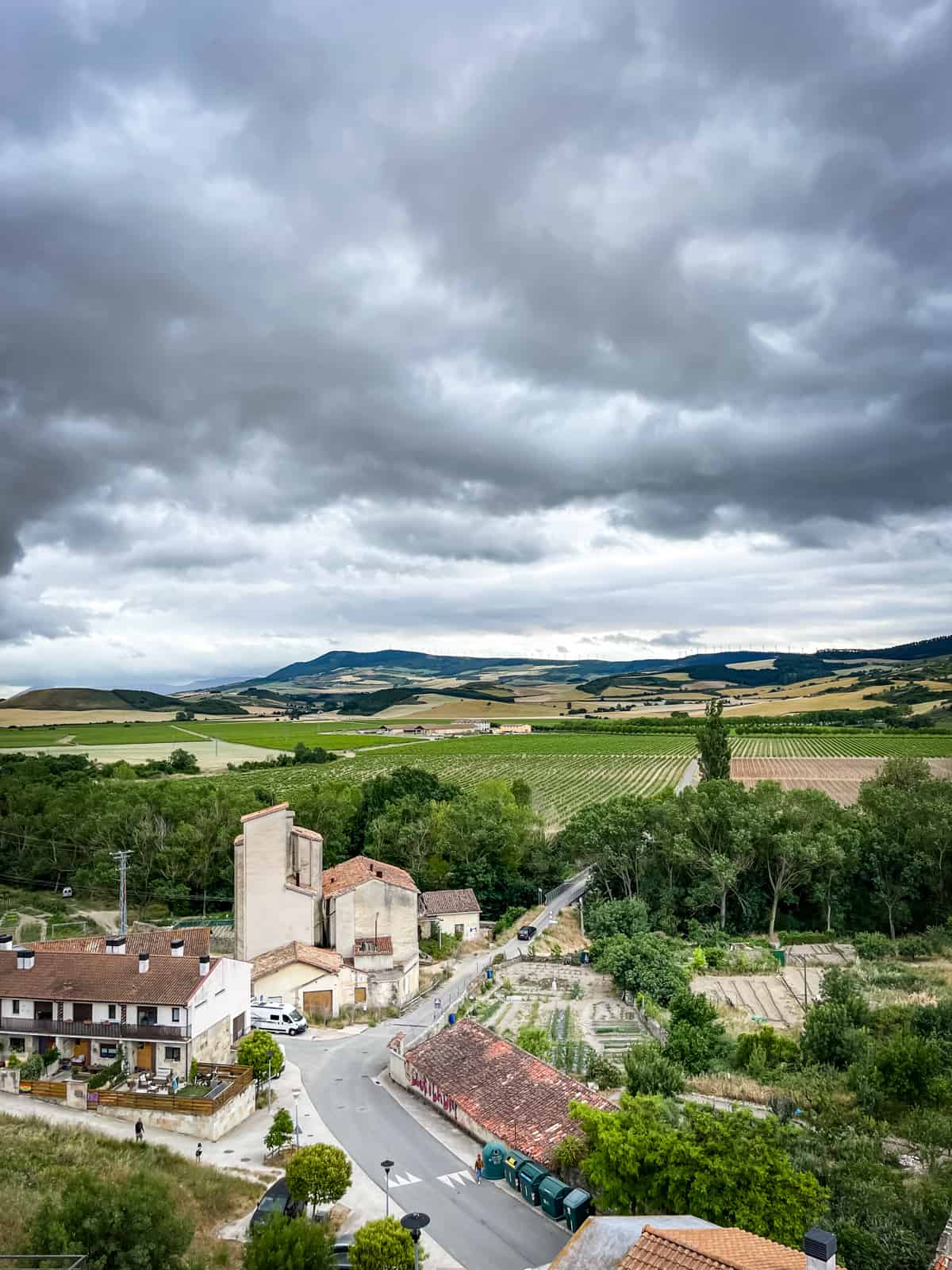 ein irrer Weitblick über die ganze Ebene