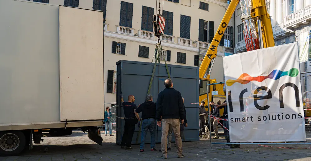 Die Box muss nach oben - klappt das?